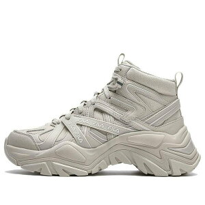 FILA �t�B�� ���f�B�[�X �X�j�[�J�[ �y(WMNS) FILA Sofia 1S Mid Shoes 'Cream White' F12W341112FOM�z �T�C�Y US_7(24.0cm)
