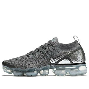 Nike �i�C�L ���f�B�[�X �X�j�[�J�[ �y(WMNS) Nike Air VaporMax Flyknit 2 'Chrome Grey' 942843-013�z �T�C�Y US_5.5(22.5cm)