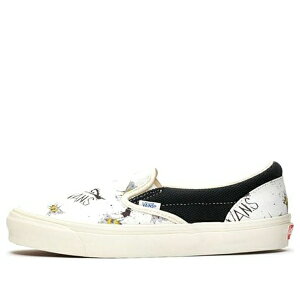 Vans �o���Y �����Y �X�j�[�J�[ �yVans Ralph Steadman x OG Classic Slip-On LX 'Bee' VN0A45JKVQL�z �T�C�Y US_5(23.0cm)