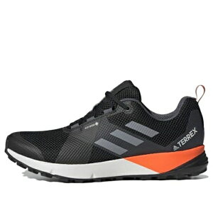 adidas �A�f�B�_�X �����Y �X�j�[�J�[ �yadidas Terrex Two GTX 'Black Solar Orange' EF1437�z �T�C�Y US_9(27.0cm)