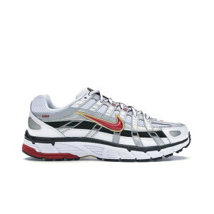 Nike iCL fB[X Xj[J[ yNike P-6000 White Gold Red (Women's)z TCY US_W_14.5 White/Metallic Gold-Varsity Red-Metallic Silver-Black