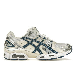 ASICS AVbNX fB[X Xj[J[ yASICS Gel-Nimbus 9 White Light Indigo (Women's)z TCY US_W_10.5 White/Light Indigo