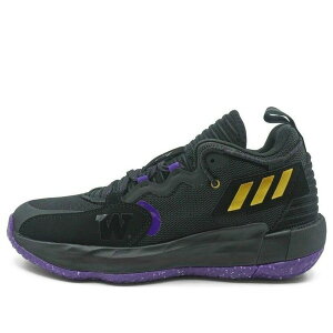 adidas �A�f�B�_�X �����Y �X�j�[�J�[ �yadidas DAME 7 EXTPLY 'Black Gold Purple' GX6412�z �T�C�Y US_8(26.0cm)