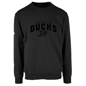 レベルウェア メンズ パーカー・スウェットシャツ アウター Anaheim Ducks Levelwear Zane Sweatshirt Black