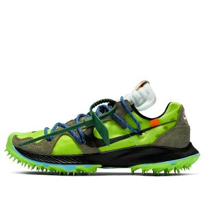 Nike �i�C�L ���f�B�[�X �X�j�[�J�[ Grey/Green �y(WMNS) Nike x Off-White Air Zoom Terra Kiger 5 'Athlete in Progress - Electric Green' CD8179-300�z �T�C�Y US_7.5(24.5cm)