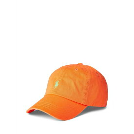 【送料無料】 ラルフローレン メンズ 帽子 アクセサリー COTTON CHINO BALL CAP Orange