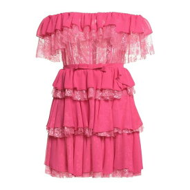 【送料無料】 バビロン レディース ワンピース トップス Mini dresses Fuchsia