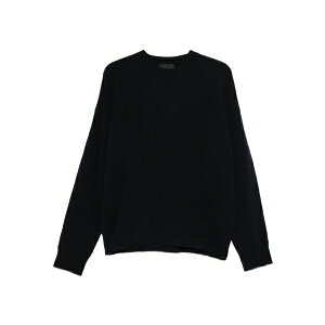 ���x���g�R���[�i �����Y �j�b�g&�Z�[�^�[ �A�E�^�[ Brushed-effect jumper Blue