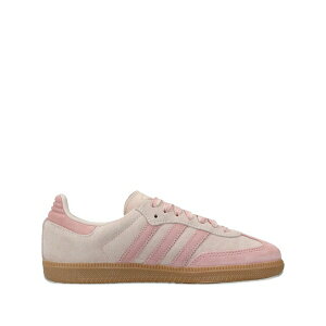 �A�f�B�_�X ���f�B�[�X �X�j�[�J�[ �V���[�Y Samba three-stripe sneakers Pink