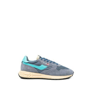 �I�[�g���[ �����Y �X�j�[�J�[ �V���[�Y Leather panelled sneakers Blue