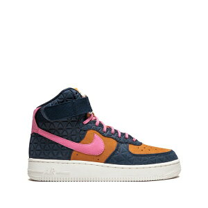 �i�C�L ���f�B�[�X �X�j�[�J�[ �V���[�Y Air force 1 hi prm suede dynamic pink sneakers Blue