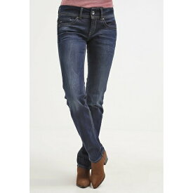 ジースター レディース カジュアルパンツ ボトムス MIDGE SADDLE MID STRAIGHT - Straight leg jeans - denim