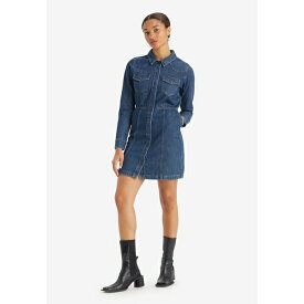 リーバイス レディース ワンピース トップス FLYNN WESTERN CORE DRESS - Denim dress - a new york moment