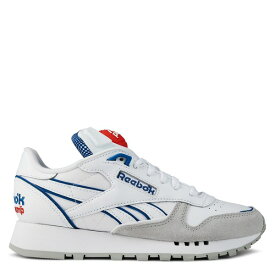 【送料無料】 リーボック メンズ スニーカー シューズ Class LthrPmp 99 Wht/Blue/Red