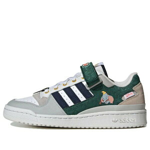 adidas �A�f�B�_�X �����Y �X�j�[�J�[ �yadidas Originals Forum Low x Disney Shoes 'Grey White Black Green' IE5878�z �T�C�Y US_12.5(30.5cm)