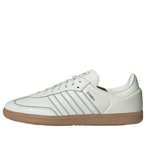 adidas �A�f�B�_�X �����Y �X�j�[�J�[ �yadidas Samba 'Core White Snakeskin' IF1985�z �T�C�Y US_5.5(23.5cm)