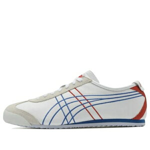 Onitsuka Tiger �I�j�c�J�^�C�K�[ �����Y �X�j�[�J�[ �yOnitsuka Tiger Mexico 66 'White Red Blue' 1183A650-102�z �T�C�Y US_5(23.0cm)