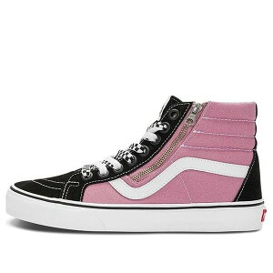 Vans �o���Y �����Y �X�j�[�J�[ �yVans SK8-HI Reissue Side Zip PINK VN0007NZPCA�z �T�C�Y US_5(23.0cm)