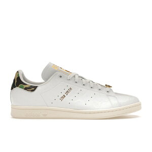 adidas AfB_X Y Xj[J[ yadidas Stan Smith Bape 30th Anniversary Whitez TCY US_8.5(26.5cm) Cloud White/Cloud White/Off White