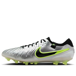 Nike iCL Y Xj[J[ yNike Tiempo Legend 10 Elite AG 'Metallic Silver Volt' DV4330-001z TCY US_7(25.0cm)