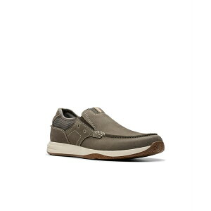 N[NX Y hXV[Y V[Y Men's Collection Sailview Step Slip On Shoes Taupe Nubuck