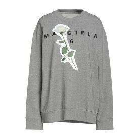 【送料無料】 マルタンマルジェラ レディース パーカー・スウェットシャツ アウター Sweatshirts Grey