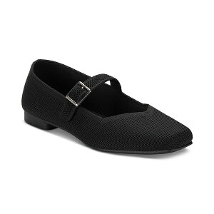 �X�^�C���A���h�R�[ ���f�B�[�X �T���_�� �V���[�Y Women's Broadwayy Mary Jane Flats, Created For Macy's Black Knit
