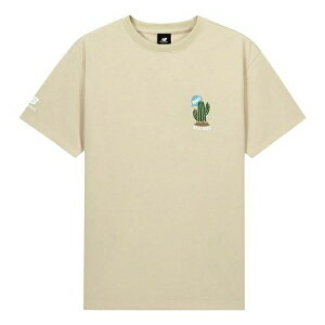 New Balance ニューバランス メンズ スニーカー 【New Balance NBX Endless Summer Graphic T-shirt Asia Sizing 'Beige' AMT33356-BE】 サイズ US_M_L