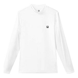 FILA tB Y Xj[J[ yFILA Athletics Series Slim Fit Round Neck Gym Long Sleeves White A11M125201F-WTz TCY US_M_M