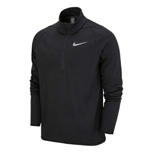 Nike iCL Y Xj[J[ yMen's Nike Training Quick Dry Easy To Take Off Sports Half Zipper Jacket Black DM1109-010z TCY US_M_S