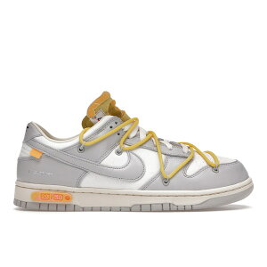 Nike �i�C�L �����Y �X�j�[�J�[ �yNike Dunk Low Off-White Lot 29�z �T�C�Y US_M_4 Sail/Neutral Grey-Opti Yellow