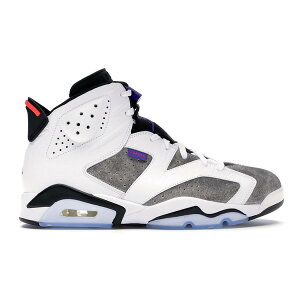 Jordan W[_ Y Xj[J[ yJordan 6 Retro Flight Nostalgiaz TCY US_8.5(26.5cm) White/Dark Concord-Black-Infrared 23