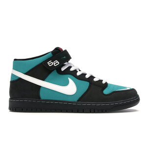 Nike �i�C�L �����Y �X�j�[�J�[ �yNike SB Dunk Mid Griffey�z �T�C�Y US_5.5(23.5cm) Black/White-Black-Fresh Water