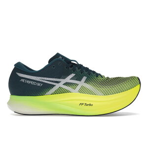ASICS �A�V�b�N�X �����Y �X�j�[�J�[ �yASICS Metaspeed Sky+ Velvet Pine Safety Yellow�z �T�C�Y US_10(28.0cm) Velvet Pine/Safety Yellow
