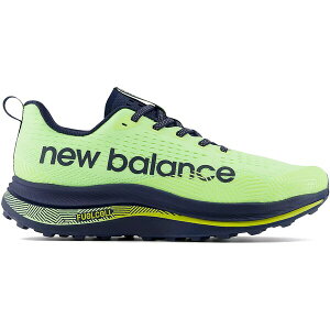 New Balance �j���[�o�����X �����Y �X�j�[�J�[ �yNew Balance FuelCell SuperComp Trail Bleached Lime Glow Navy�z �T�C�Y US_M_13 Bleached Lime Glow/Navy/Tea Tree