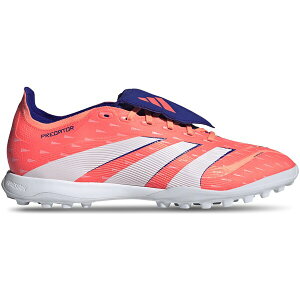 adidas �A�f�B�_�X �����Y �X�j�[�J�[ �yadidas Predator League Fold-Over Tongue TF Coral Blaze Pack�z �T�C�Y US_12(30.0cm) Signal Coral/Cloud White/Beam Orange