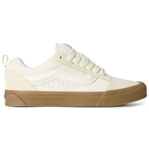 Vans �o���Y �����Y �X�j�[�J�[ �yVans Knu Skool Marshmallow Light Gum�z �T�C�Y US_5(23.0cm) Marshmallow/Light Gum