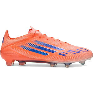 adidas �A�f�B�_�X �����Y �X�j�[�J�[ �yadidas F50 Elite FG Coral Blaze Pack�z �T�C�Y US_12.5(30.5cm) Beam Orange/Lucid Blue/Cloud White