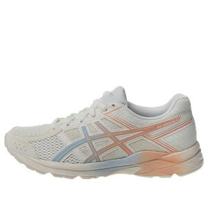 ASICS �A�V�b�N�X ���f�B�[�X �X�j�[�J�[ �y(WMNS) ASICS Gel-Contend 4 'White Orange' T8D9Q-750�z �T�C�Y US_6(23.0cm)