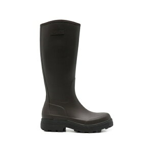 �g���g�� ���f�B�[�X �u�[�c �V���[�Y Halla zip-fastening lug-sole boots Brown