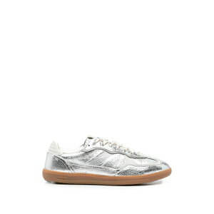 �A���n�X ���f�B�[�X �X�j�[�J�[ �V���[�Y Tb490 shimmer-effect sneakers Silver