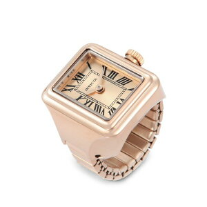 �C���r�N�^ ���f�B�[�X �r���v �A�N�Z�T���[ Mini square-face 18mm watch Gold