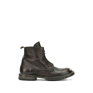���} �����Y �u�[�c �V���[�Y Lace-up leather ankle boots Brown