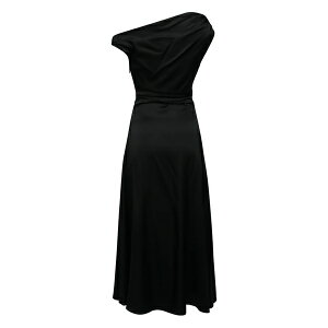 �X�e�D�h ���f�B�[�X �����s�[�X �g�b�v�X Phare one-shoulder dress Black
