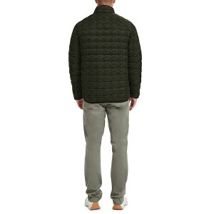 z[N Ah Jpj[ Y WPbgu] AE^[ Outfitter Men's Packable Down Blend Puffer Jacket, Created for Macy's Woodland Camo