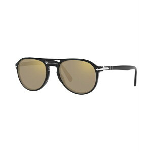 y\ fB[X TOXACEFA ANZT[ Unisex Sunglasses, PO3235S 55 Black