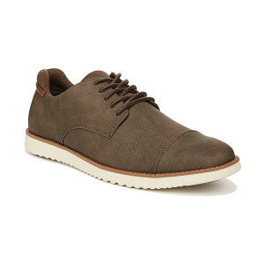 ドクター・ショール メンズ ドレスシューズ シューズ Men's Sync Cap Lace Up Oxfords Brown Synthetic Polyurethane
