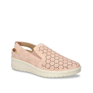 C[W[Xg[g fB[X T_ V[Y Petal Wedge Slip-On Blush Pink