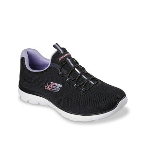 XPb`[Y fB[X Xj[J[ V[Y Summits Radiant Flow Sneaker Black/Light Purple