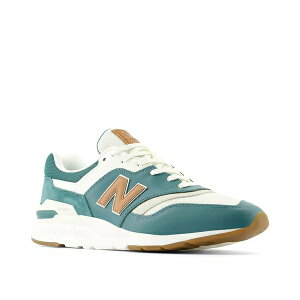 �j���[�o�����X �����Y �X�j�[�J�[ �V���[�Y 997H Sneaker - Men's White/Teal/Tan